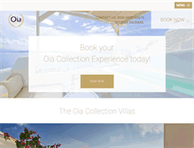 Tablet Screenshot of oiacollection.com